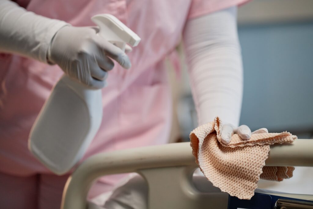 Healthcare cleaning services