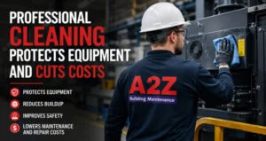 Learn how professional cleaning protects equipment, reduces buildup, improves safety, and helps Ontario facilities lower long-term maintenance and repair costs.