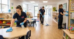 What does clean really mean in childcare? A practical guide to daycare and school cleaning standards, safe disinfection, and inspections in London, Ontario.