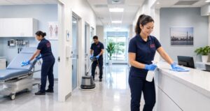 A room-by-room cleaning checklist for clinics, dental, and medical offices in Ontario, covering disinfection zones, IPAC basics, and when to call the pros.