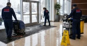 Road salt destroys commercial floors every Ontario winter. Learn how matting, neutralizers, and strip & wax plans protect your London facility's floors.