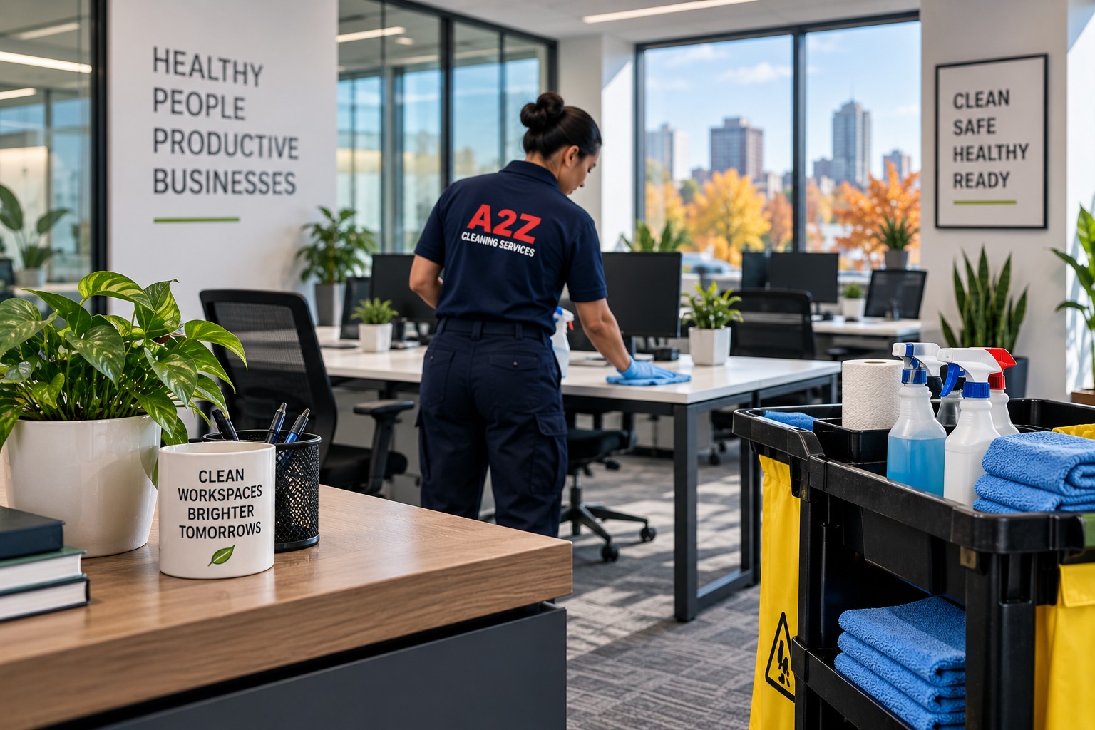 Prepare your London office for fall with practical back-to-work cleaning tips for desks, washrooms, kitchens, floors, and shared high-touch spaces.