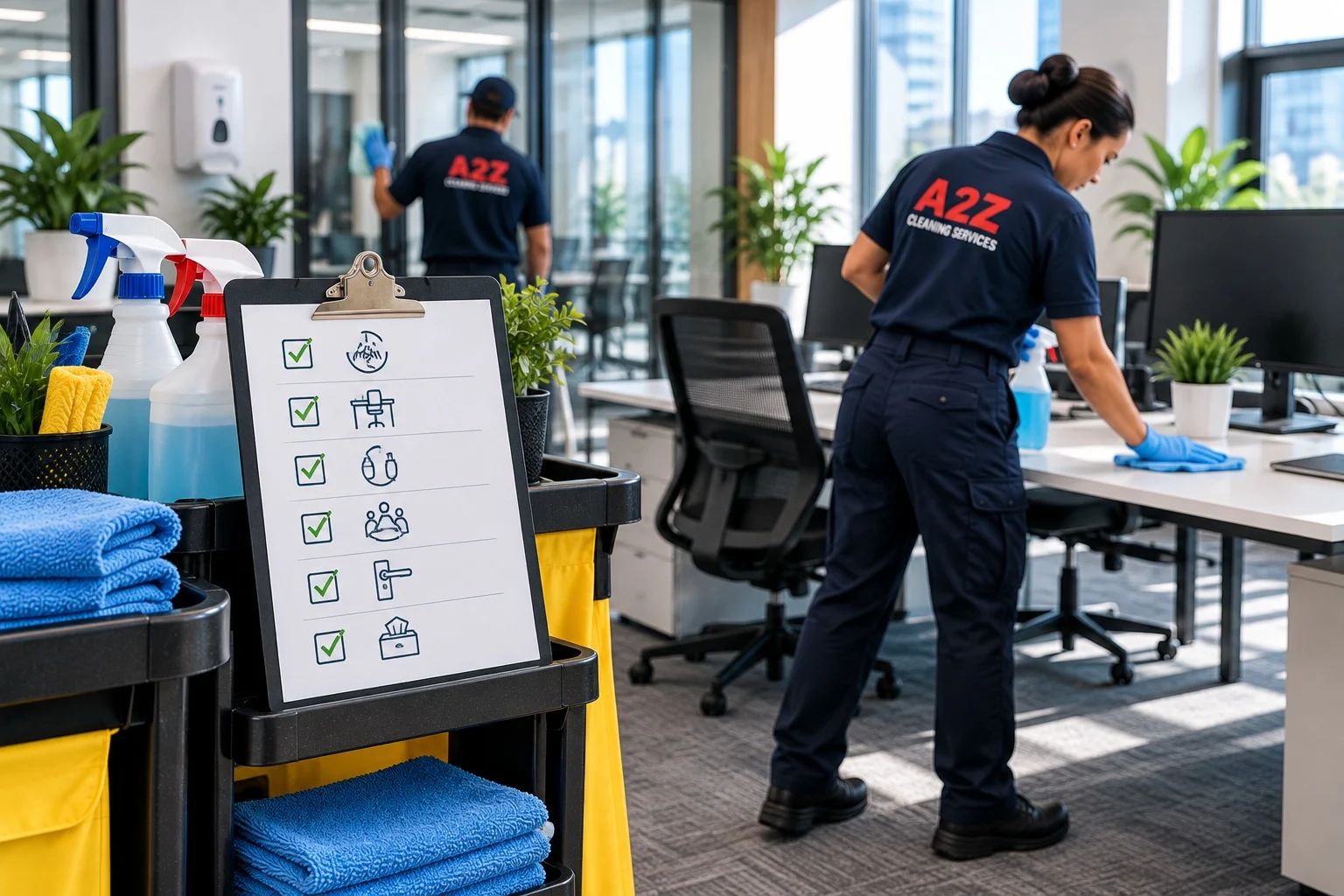 Prepare your Ontario office for flu season with a practical cleaning checklist for washrooms, desks, kitchens, meeting rooms, and high-touch areas.
